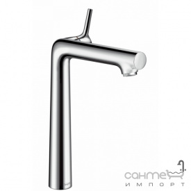 Высокий смеситель для раковины без сливного гарнитура Hansgrohe Talis S 72116000 Хром