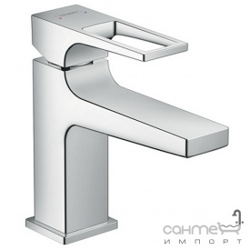 Смеситель для раковины с донным клапаном Hansgrohe Metropol 100 74500000 хром