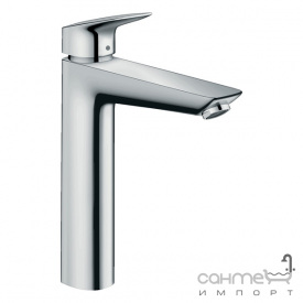Смеситель для раковины с донным клапаном Hansgrohe Logis 71095000 хром