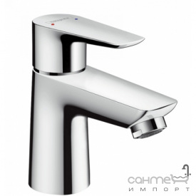 Смеситель для раковины со сливным гарнитуром CoolStart Hansgrohe Talis E 71703000 Хром