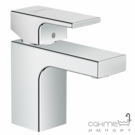 Смеситель для раковины с донным клапаном Hansgrohe Vernis Shape 71566000 хром