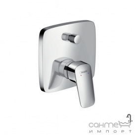 Смеситель для ванны скрытого монтажа Hansgrohe Logis 71405000 Хром