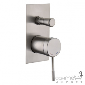 Смеситель для ванны скрытого монтажа Imprese Brenta ZMK081906041 никель