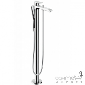 Смеситель напольный для ванны, внешняя часть Hansgrohe Metris 31471000 хром