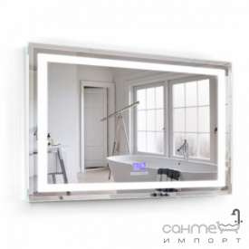 Зеркало с LED-подсветкой Liberta Boca 1100x800 Медиа Premium, полотно диамант 4мм, фацет 20мм