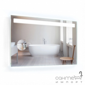 Зеркало с LED-подсветкой и подсветкой на стену Liberta Cavo 1700x600 еврокромка