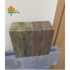 Цегла облицювальна ECOBRICK гладкий колор-мікс мармуровий
