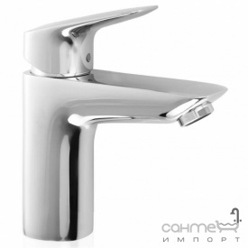 Смеситель для раковины с донным клапаном pop-up Hansgrohe Logis 71100000 Хром