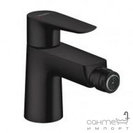 Смеситель для биде с донным клапаном Hansgrohe Talis E 71720700 матовый белый