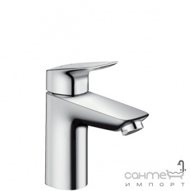 Смеситель для раковины без донного клапана Hansgrohe Logis 71101000 Хром