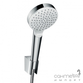 Душевой набор Hansgrohe Crometta 1jet 1,60м 26567400 белый/хром