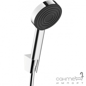 Душевой гарнитур Hansgrohe Pulsify Select 1jet с душевым шлангом 24301670 Matt Black матовый черный