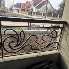 Ограждение кованое металлическое компактное Legran