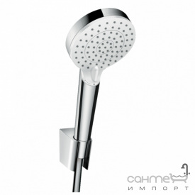 Душевой гарнитур Hansgrohe Crometta Vario EcoSmart 26693400 белый/хром