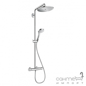 Душевая стойка со смесителем-термостатом Hansgrohe Croma Select S 26790000 хром