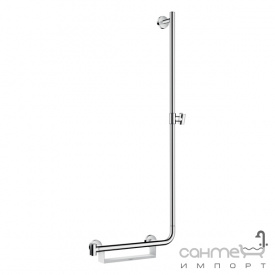 Душевая штанга Hansgrohe Comfort 110 26404400 правосторонняя, хром