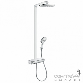 Душевая стойка с термостатом Hansgrohe Raindance Select E 300 EcoSmart 27282000 хром