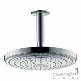 Верхний душ с потолочным кронштейном Hansgrohe Raindance Select S 240 2jet EcoSmart 26469000 хром