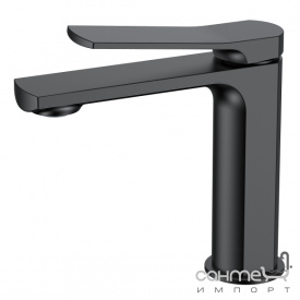 Смеситель для раковины Volle Solo 1510.011104 de la noche матовый черный