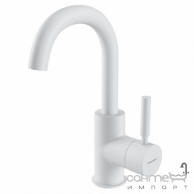 Смеситель для раковины Bugnatese Kobuk KOBOP2213 bianco матовый белый