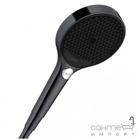 Ручной душ Hansgrohe Rainfinity 3jet 26864670 черный матовый