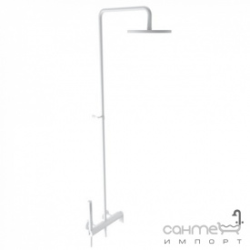 Душевая стойка Bugnatese Simple SIMOP6642C bianco матовая белая