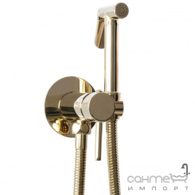 Гигиенический душ со смесителем Vito 1602-014G золото