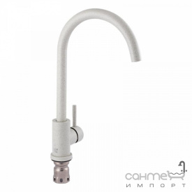 Смеситель для кухни Lidz LIDZGRA1232015F8 серый
