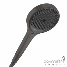 Ручной душ 3-х режимный Hansgrohe Rainfinity 130 3jet 26864340 черный браш