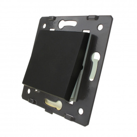 Механізм клавішний механічний вимикач Livolo чорний (VL-C7-K1-12)