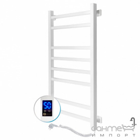 Электрический полотенцесушитель Navin Loft Sensor 500x1200 белый, подключение справа