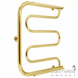 Водяной полотенцесушитель Laris Фокстрот П 550х500 золотой