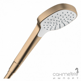 Ручной душ Hansgrohe Croma E 110 EcoSmart 1jet 26815140 бронза браш