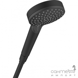 Ручной душ Hansgrohe Vernis Blend EcoSmart 26340670 матовый черный