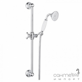 Штанга с ручным душем настенная Bugnatese Accessori 19257 BR бронза