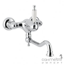 Смеситель для кухни настенный Bugnatese Cucina Oxford 6340 CSCR потертый хром