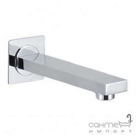 Излив настенный квадратный Vito 1602-024CH хром