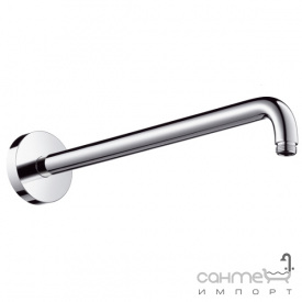 Настенный кронштейн Hansgrohe Shower arm 389 mm 27413000 хром