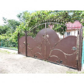 Ворота кованые Пікова дама, Пікова дама плюс