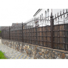 Забор кованый Зевс(дерево)