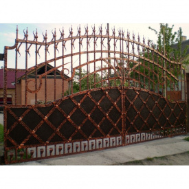 Ворота кованые Окко, Окко плюс