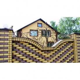 Забор кованый Ємілі