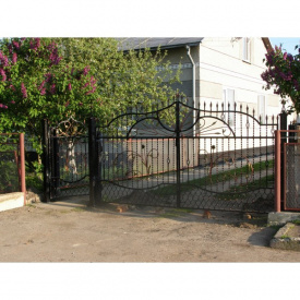 Ворота кованые Каріна, Каріна плюс