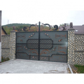 Ворота кованые Кременець, Кременець плюс