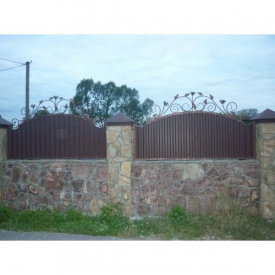 Паркан( забор) кований Мок