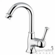 Смеситель для раковины с донным клапаном Bugnatese Denver DENCR6419S хром