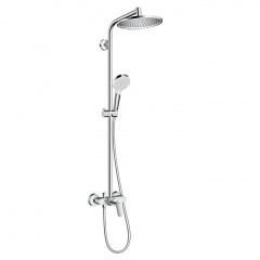 HANSGROHE CROMETTA S 240 1jet Showerpipe душевая система с однорычажным смесителем, хром Київ