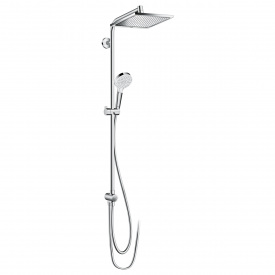 HANSGROHE CROMETTA E 240 1jet Showerpipe Reno душевая система EcoSmart 9 л / мин, хром
