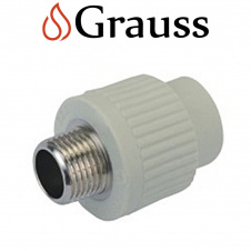 Grauss Муфта с наружной резьбой d25*1/2н, Германия