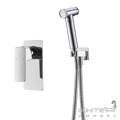 Гигиенический душ со смесителем скрытого монтажа Imprese Grafiky ZMK061901120 хром Киев
